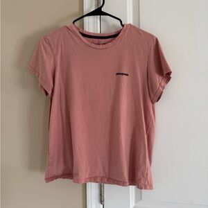 Patagonia Organic Cotton Pink Tee